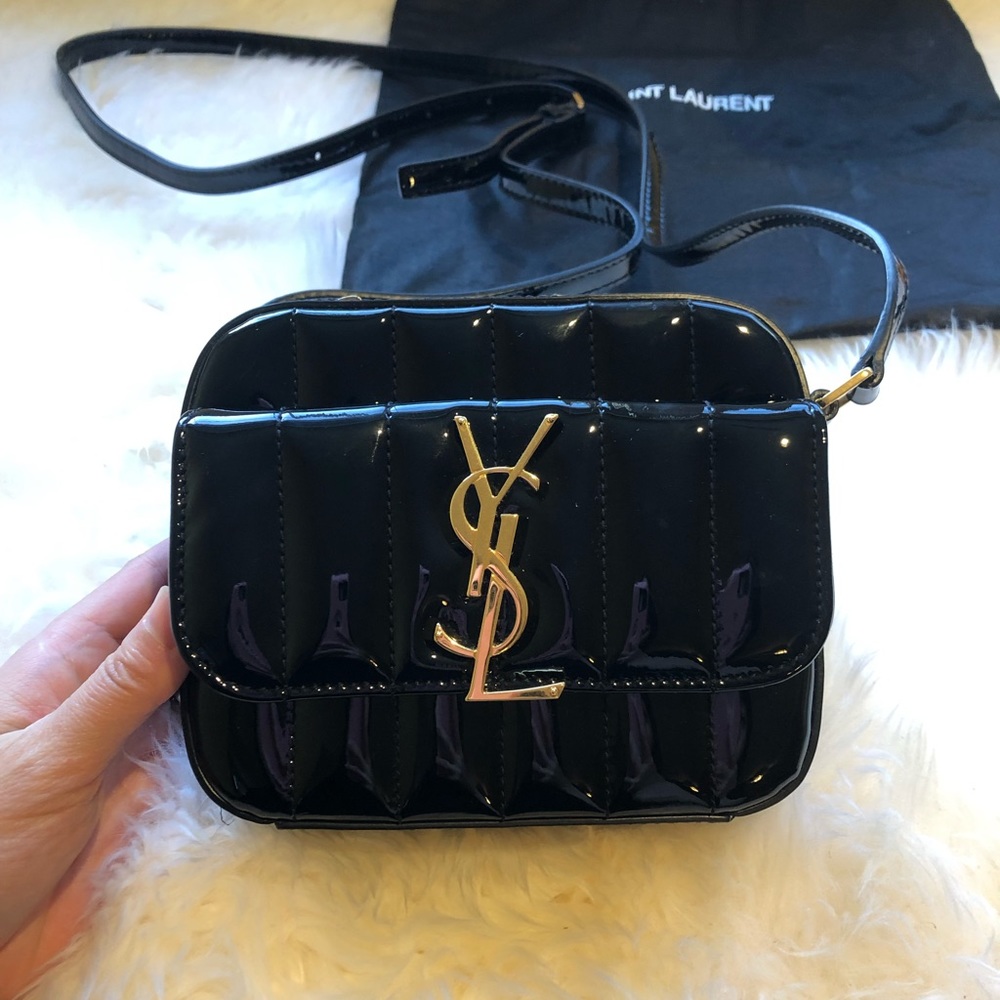 【sold】New Authentic Saint Laurent Mini Vicky bag - Picture 7 of 8